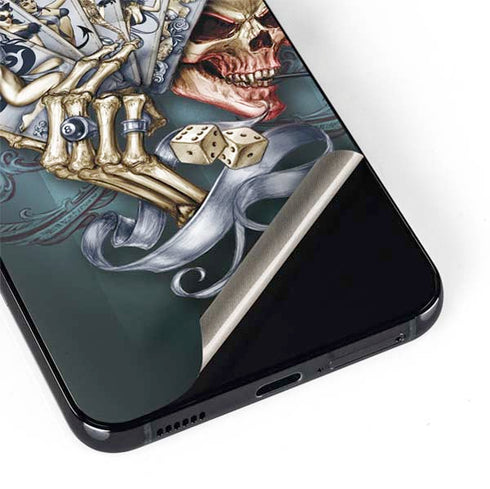 Alchemy Carta Read Em and Weep Galaxy S22 Skin